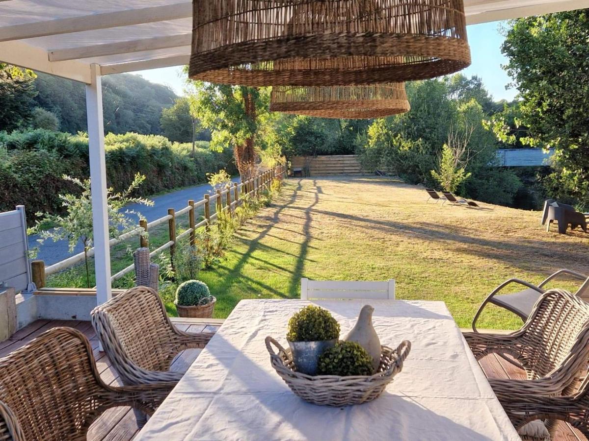 Lodge Avec Vue Sur La Riviere Lannion Exterior photo